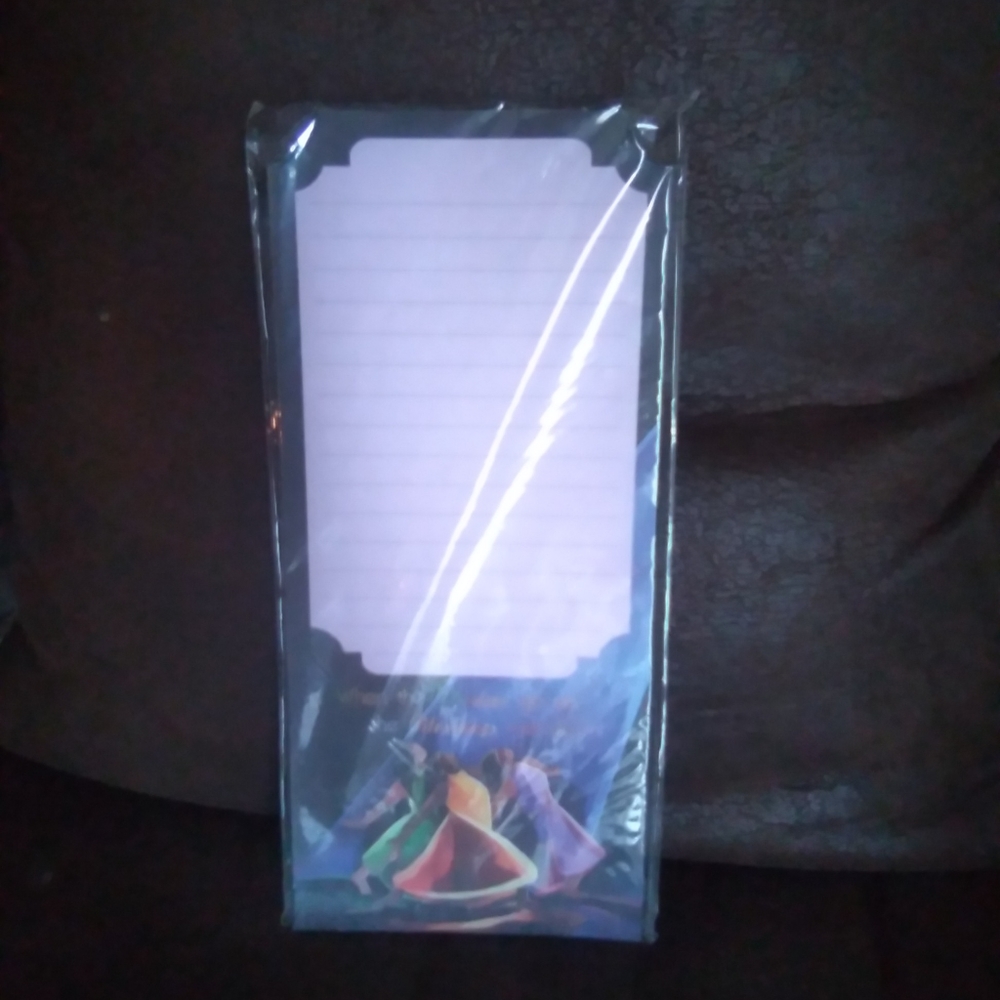 Praise dancers notepad with magnet